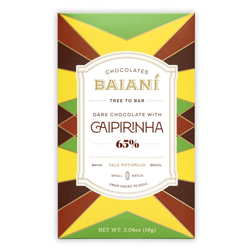 Baiani Dark w/ Caipirinha 65% (Cachaça w/ Lime Zest)