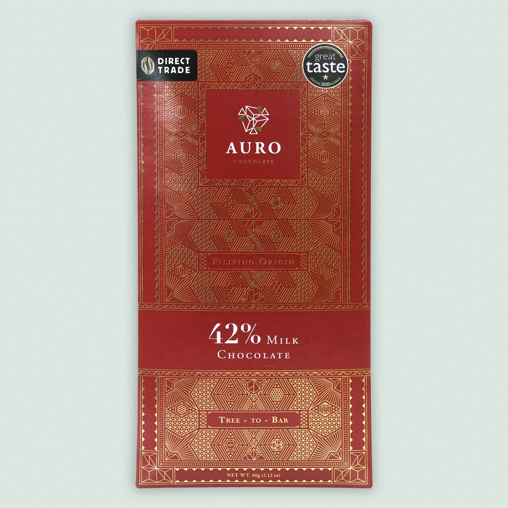 Auro Milk Chocolate Bar 42% (Filipino Origin)