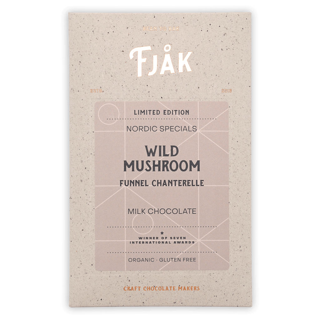 Fjak Milk Chocolate w/ Wild Mushroom (Seasonal)