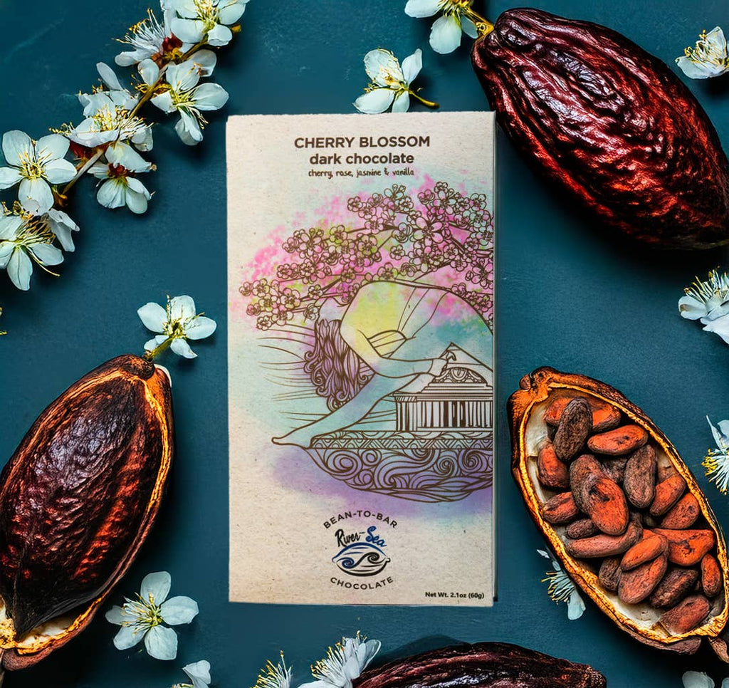 Cherry Blossom Dark Chocolate