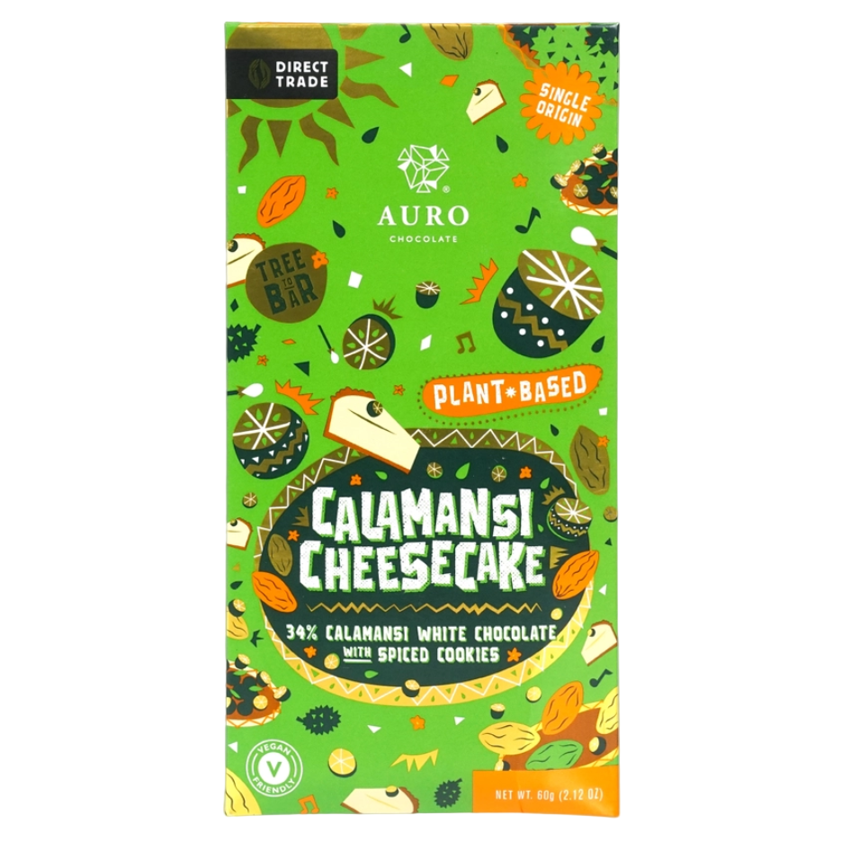 AURO White Chocolate Calamansi Cheesecake
