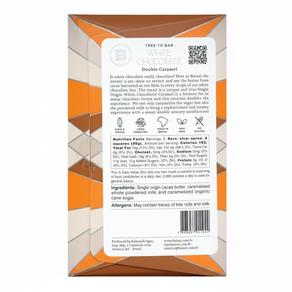 BAIANI White Chocolate Double Caramel
