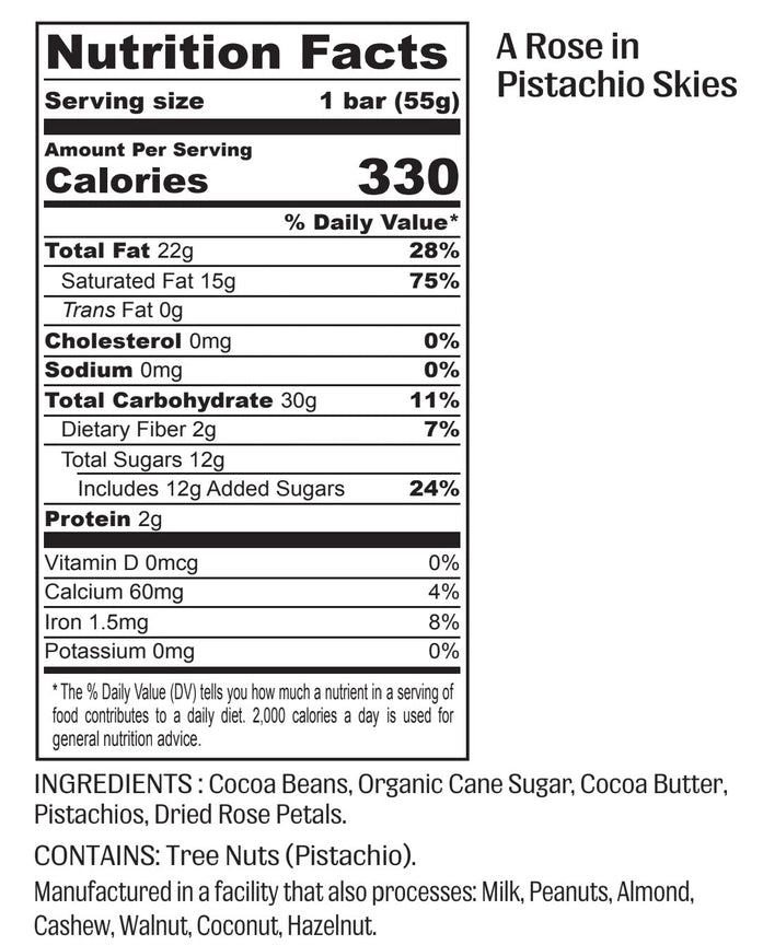 BON FICTION A Rose n Pistachio Skies