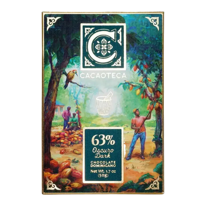 CACAOTECA 63% Dominican Republic Dark Chocolate