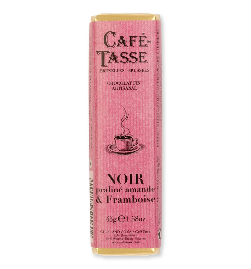 CAFE TASSE Dark Chocolate Almond Praline & Raspberry