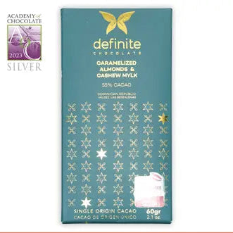 DEFINITE Chocolate 55% Dark Mylk Caramelized Almonds