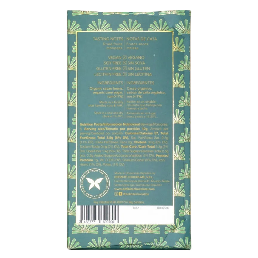 DEFINITE 75% Dominican Rum