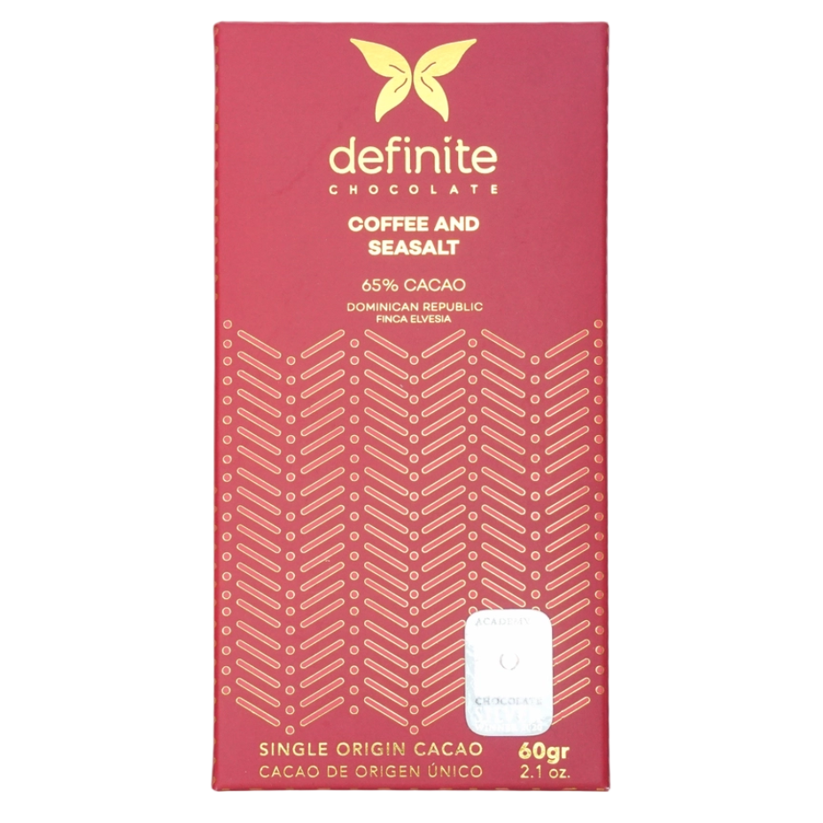 DEFINITE Dark Chocolate Coffee and Sea Salt
