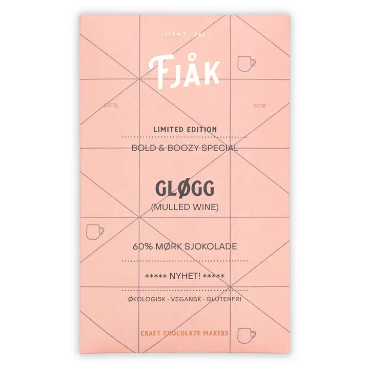 FJAK Limited Edition Glogg (Mulled Wine) Chocolate