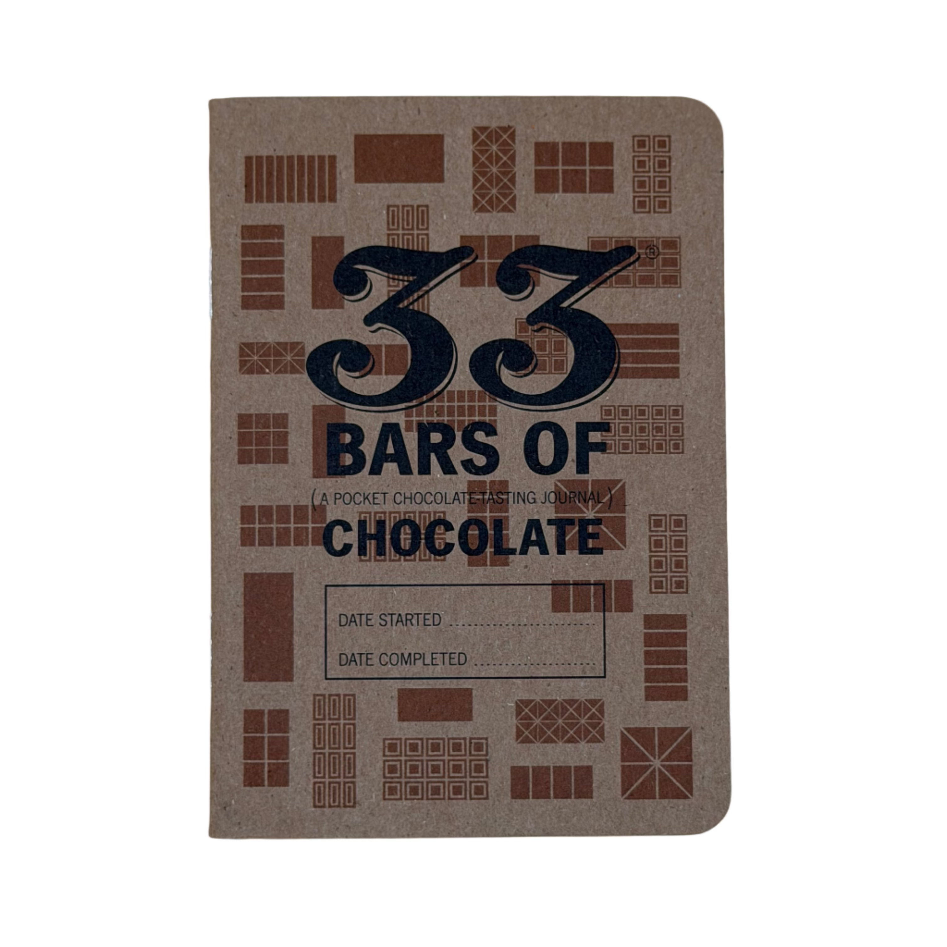 33 Bars of Chocolate Tasting Journal