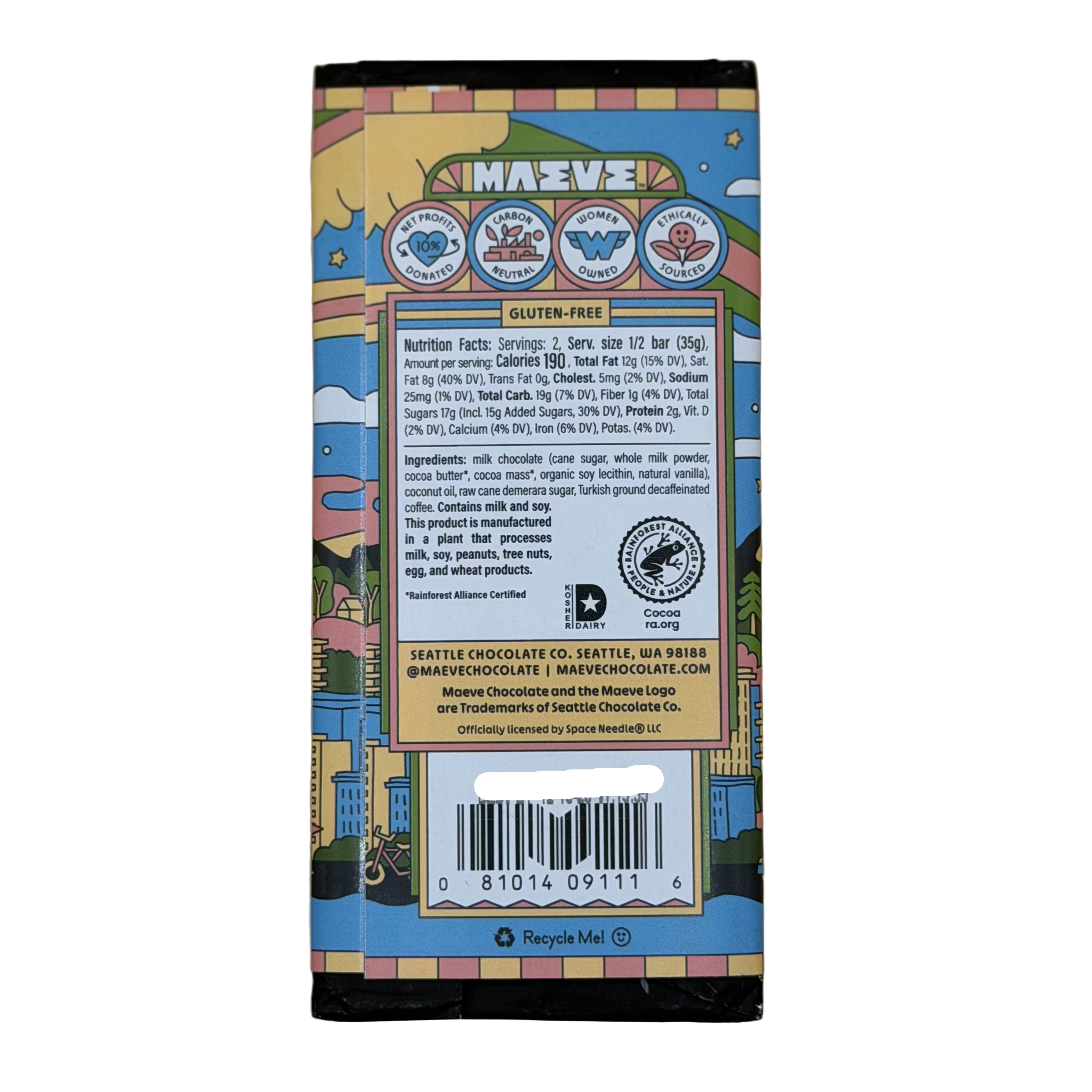 MAEVE Cafe Latte Chocolate Crunch