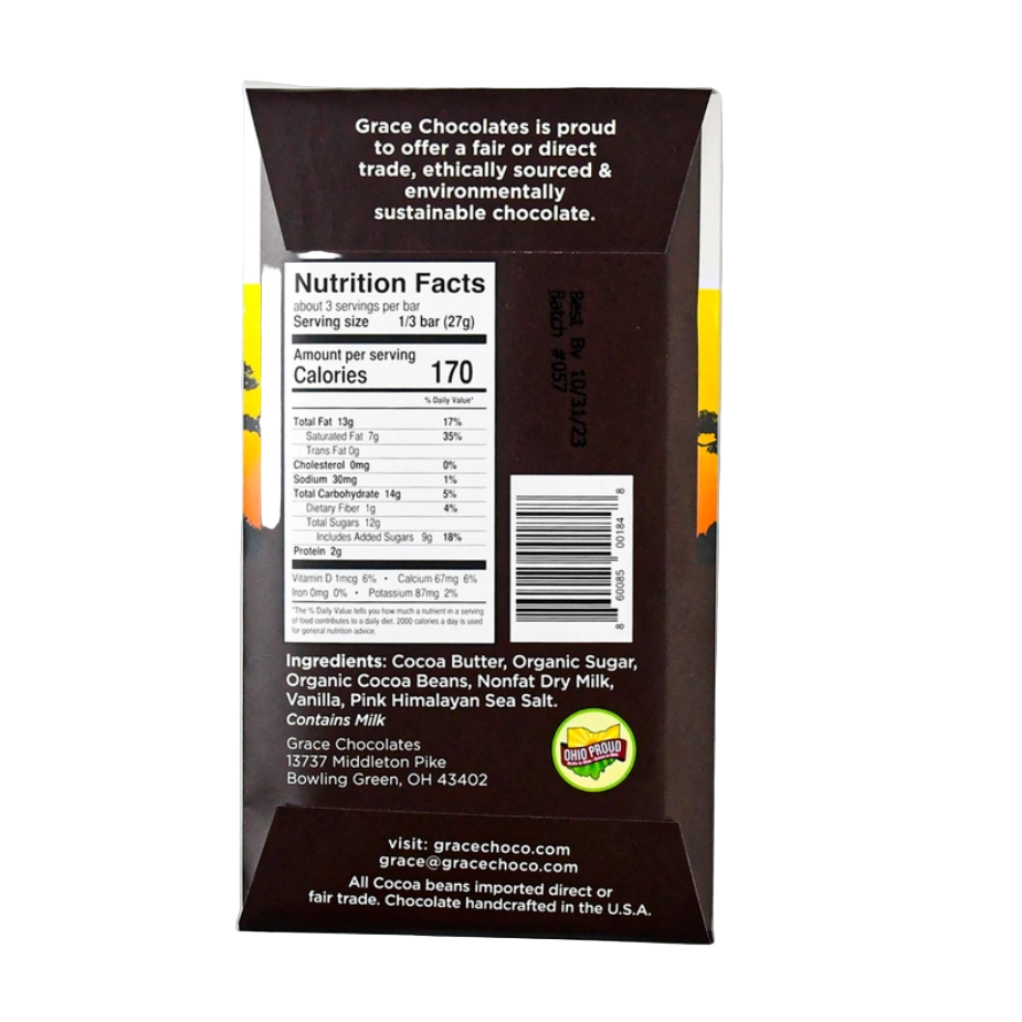 GRACE 45% Milk Chocolate Madagascar