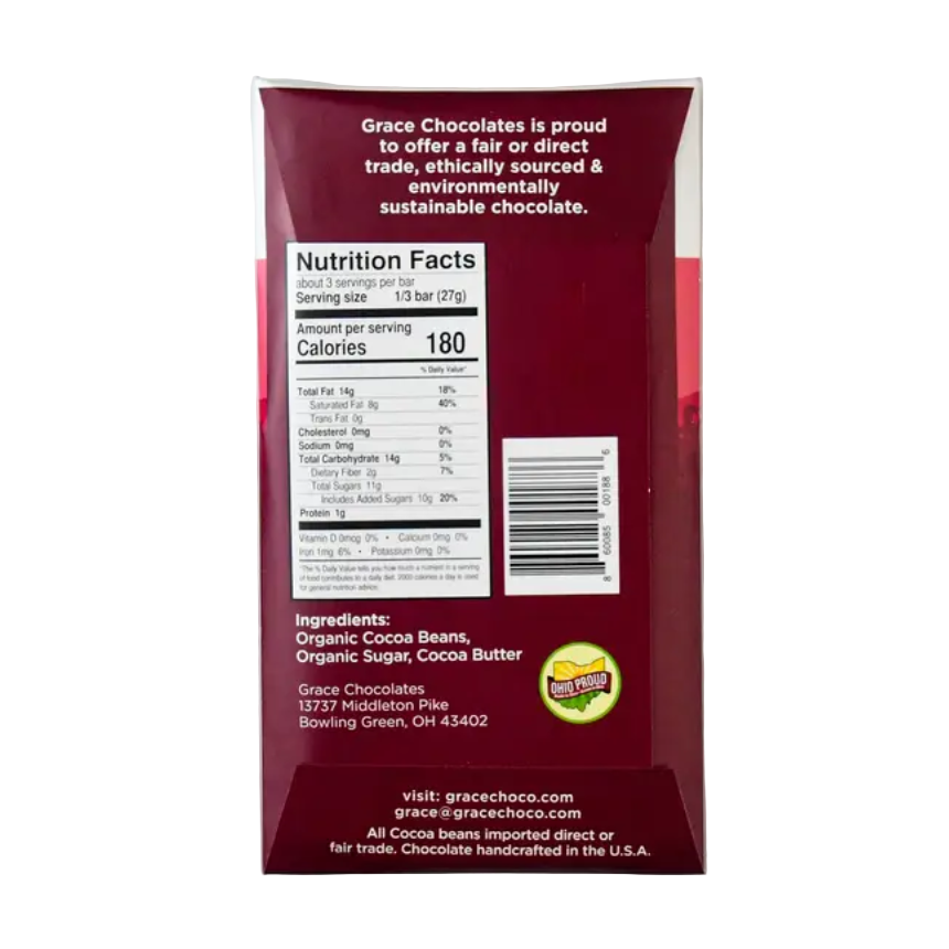 GRACE 67% Dark Chocolate Venezuela