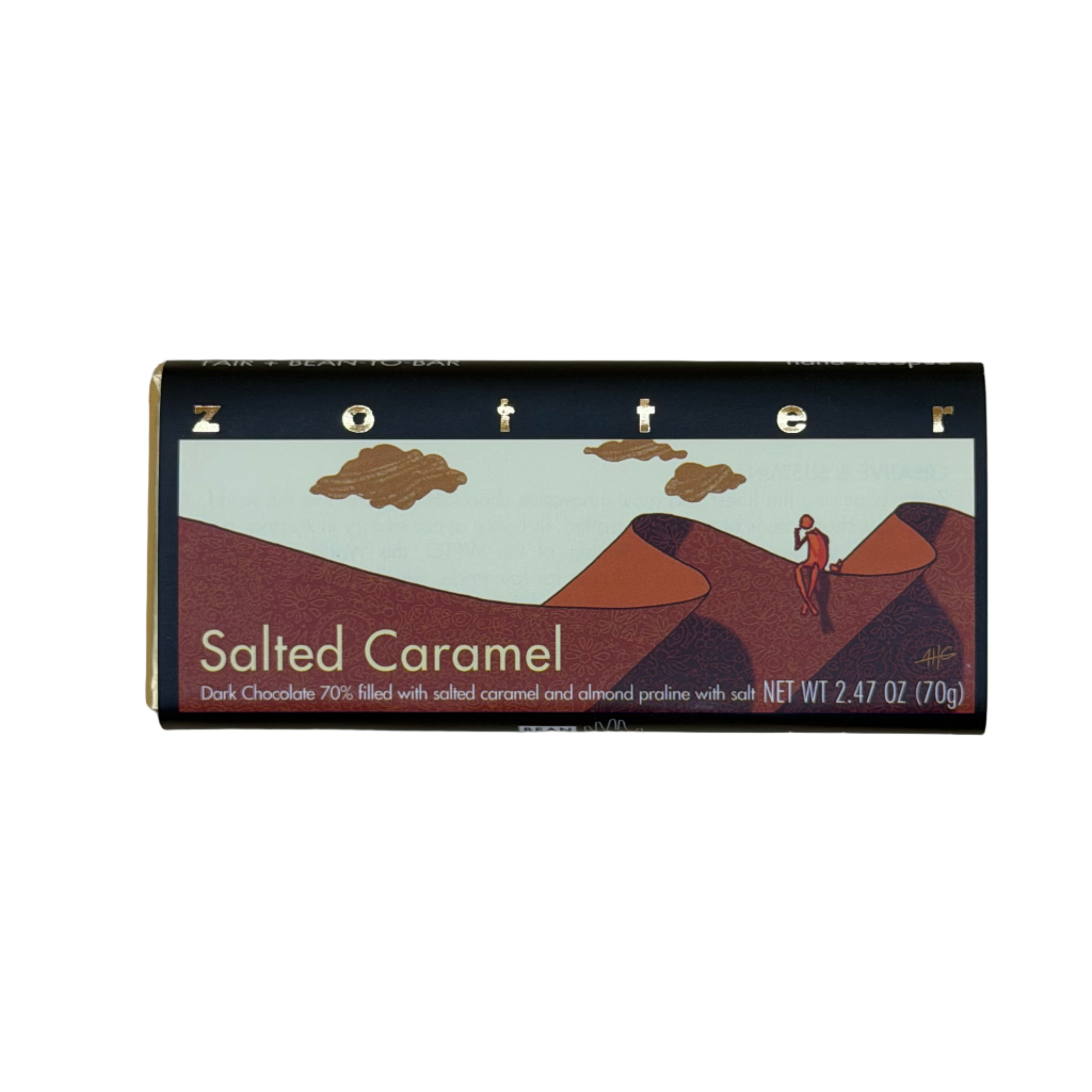ZOTTER Salted Caramel (Filled Chocolate Bar)