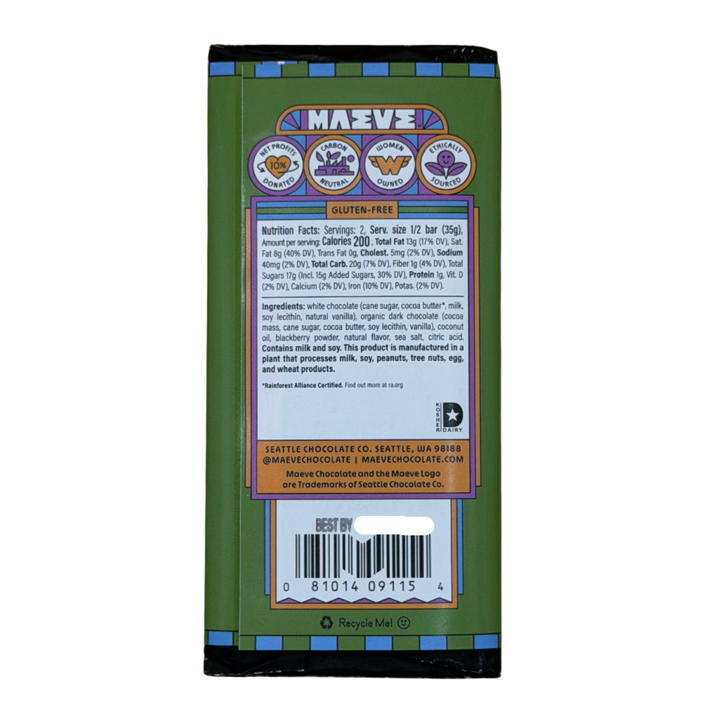 MAEVE Hungry Blackberry Truffle Bar