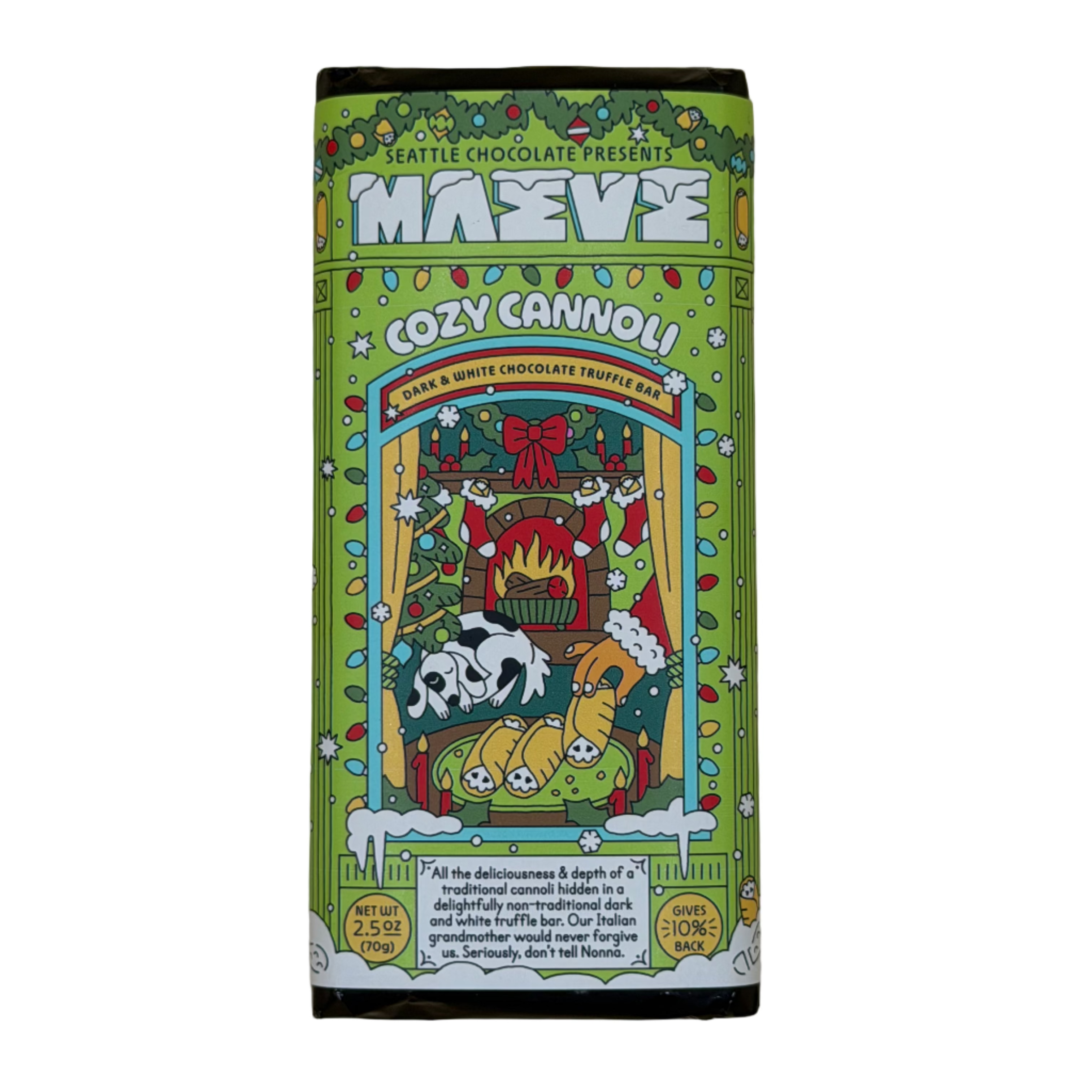 MAEVE Cozy Canolli Truffle Bar