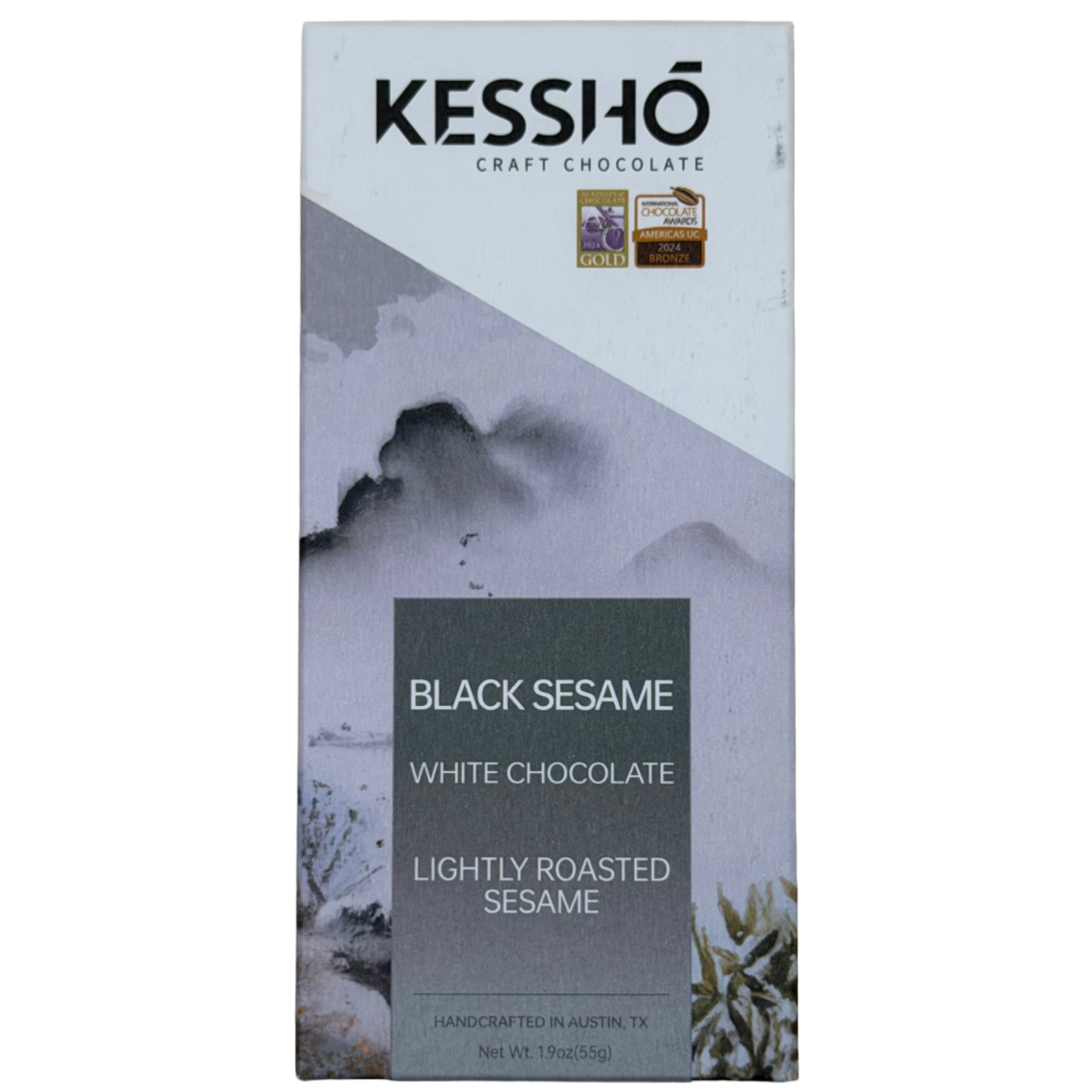 KESSHO Black Sesame White Chocolate