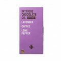 INTRIGUE CHOCOLOATE CO 64% Dark Lavender Coffee Long Pepper