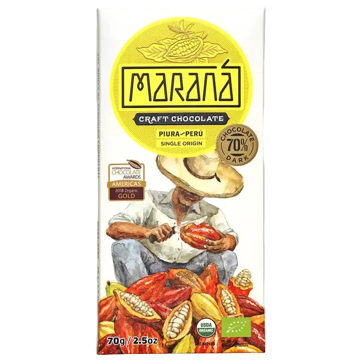 MARANA 70% Peru Dark Chocolate