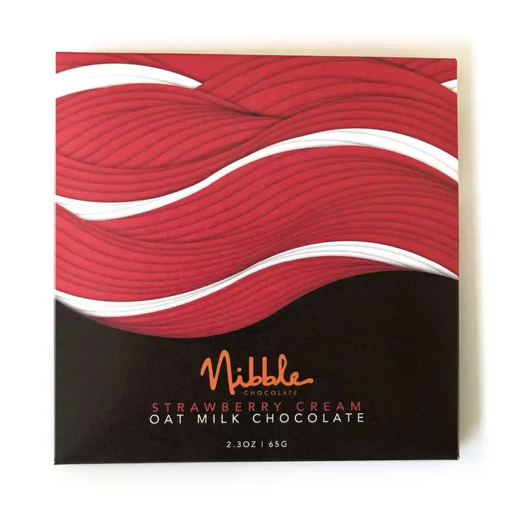 NIBBLE Strawberry Cream Oat Milk Chocolate