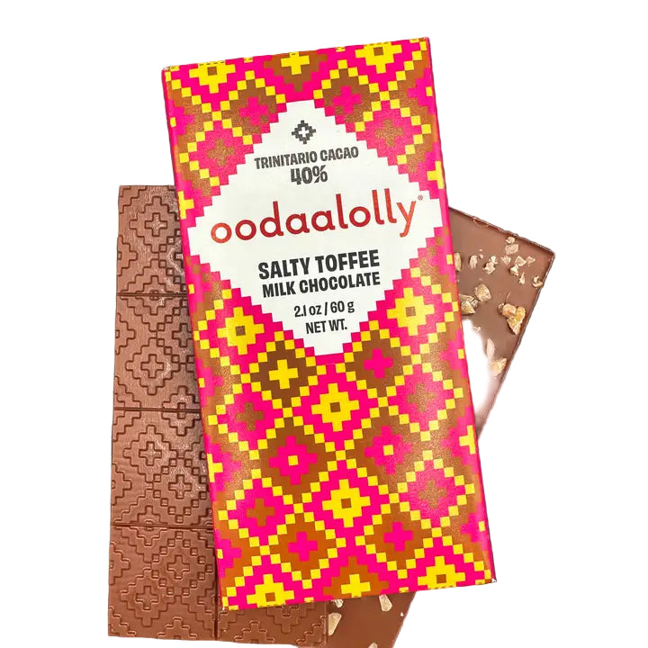 OODAALOLLY Salty Toffee 40% Milk Chocolate