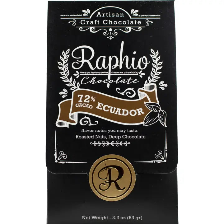 RAPHIO CHOCOLATE 72% Ecuador