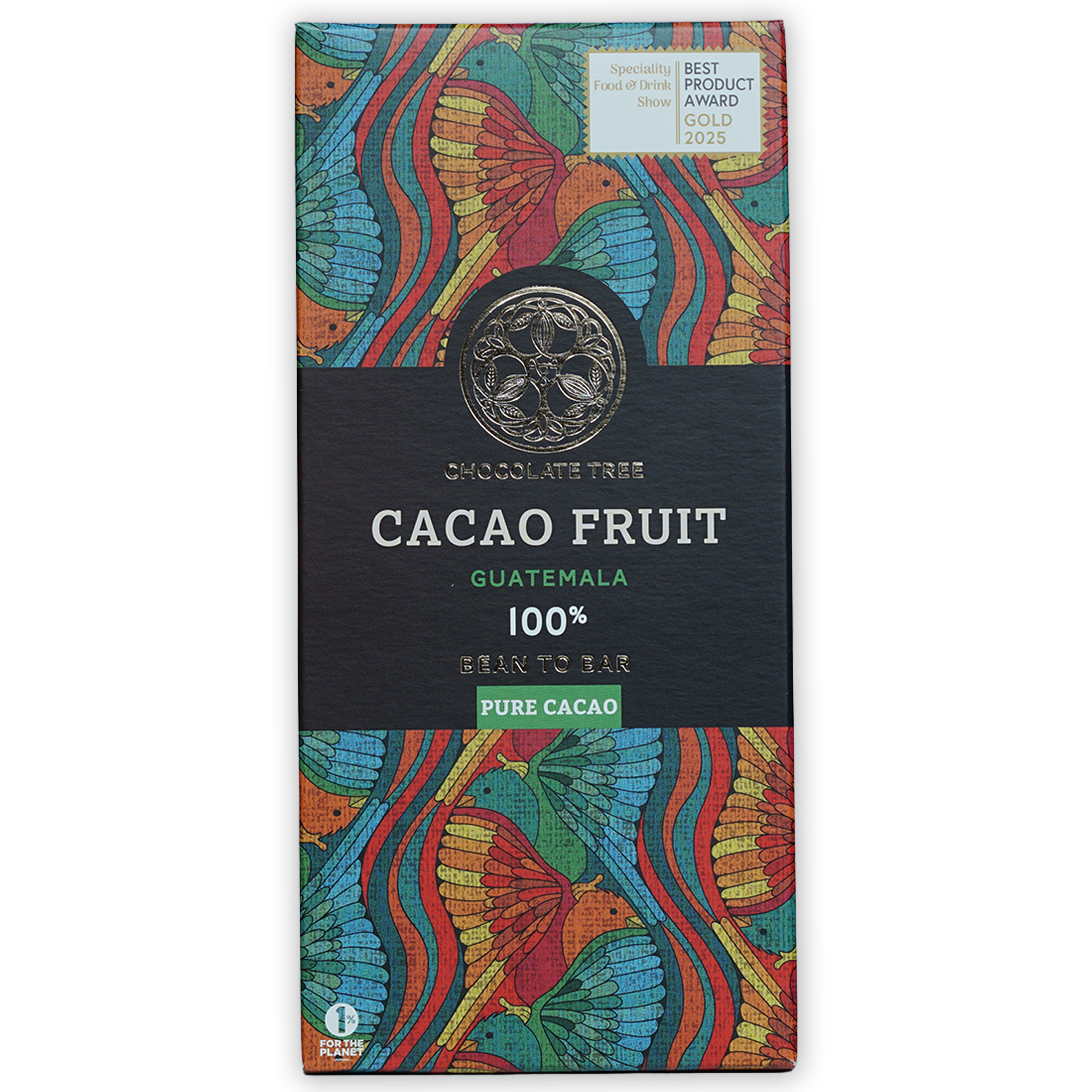 Chocolate Tree Dark Chocolate w/ Cacao Fruit 100%