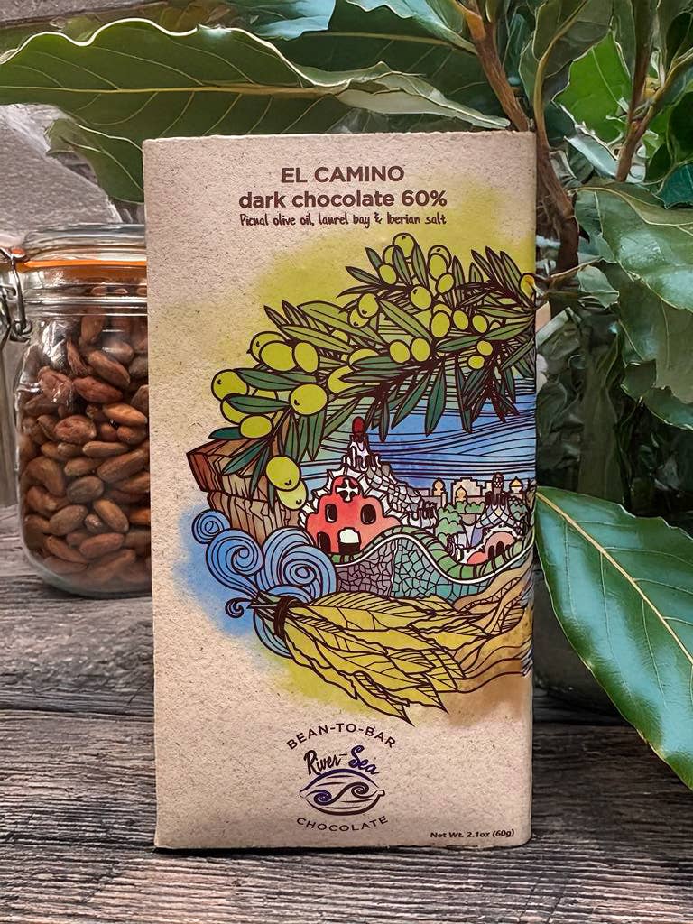 RIVER SEA El Camino - Olive Oil Dark Chocolate