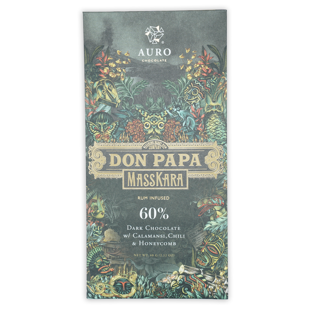 Auro x Don Papa Rum Masskara Dark w/ Calamansi Chili & Honeycomb 60% (Limited Batch)